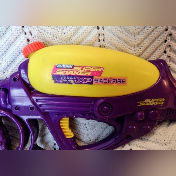 Vintage Super Soaker Air Pressure XP Backfire 2000 Larami Water Gun  Forward - Picture 2 of 13